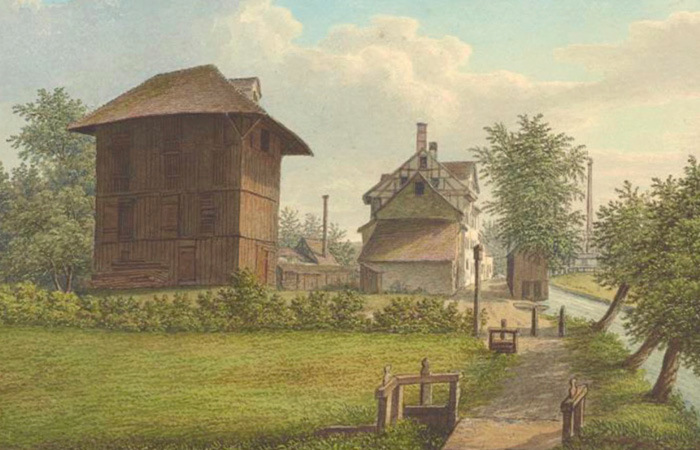 The Riehenteich, 1875.