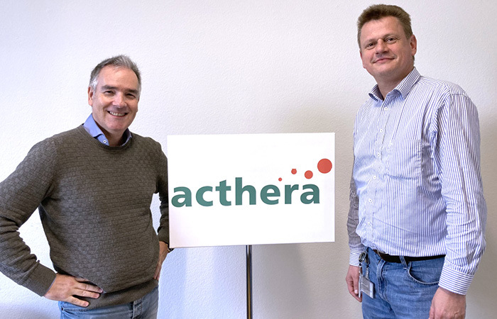 Acthera: Dr. Thierry Fumeaux and Dr. Pierre-Alain Monnard.